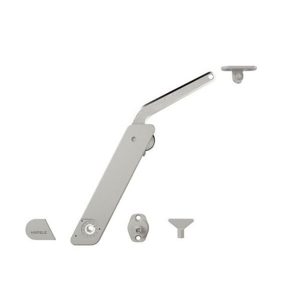 Hafele Free Flap H 1.5 Sol Yön Makas Seti C, Gri Renk