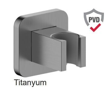 Hafele NEO S El Duşu Askısı Titanyum