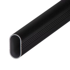 Hafele Alüminyum Askı Mat Siyah 30x15x0,9mm/1,5m