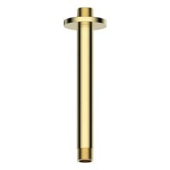 Hafele NEO R Tavandan Tepe Duşu Borusu Mat Altın