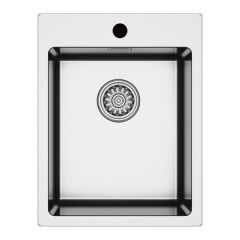 Hafele Novara09 Eviye Seti 390x505mm Paslanmaz Çelik Parlak