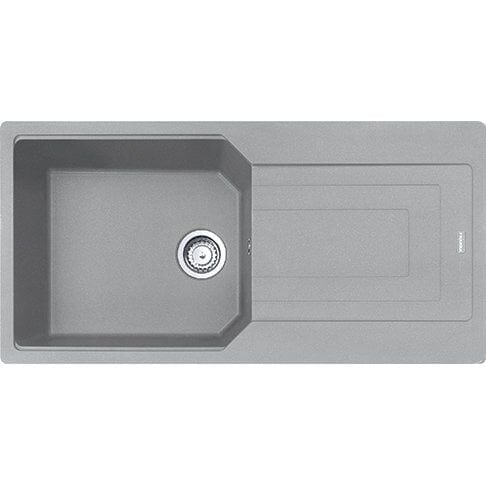 Franke Granit Eviye Tek Gözlü Damlalıklı Ubg 611-100 Stone Grey