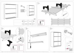 Hafele Minifix 3 Kafalı Montaj Şablonu