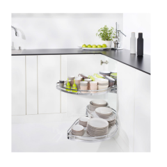 Hafele Lemans II Kiler Set Krom Sol 60/125cm