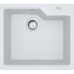 Franke Granit Eviye Tek Gözlü Damlalıksız Ubg 610-50 Bianco