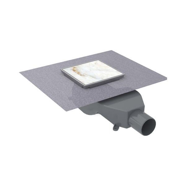 Hafele VENTUS Yer Süzgeci Yatay 150X150 Paslanmaz Çelik