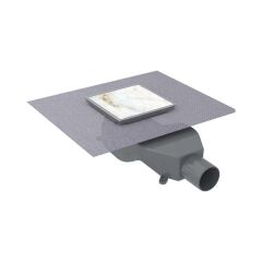 Hafele VENTUS Yer Süzgeci Yatay 150X150 Paslanmaz Çelik