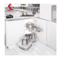 Hafele Lemans II Kiler Set Krom Sol 50/125cm