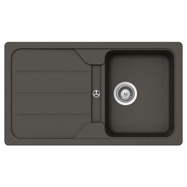 Hafele Granit Eviye Elisa Kronos 860x500mm Antrasit