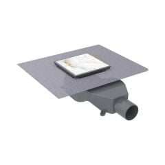 Hafele VENTUS Yer Süzgeci Yatay 100X100 Titanyum