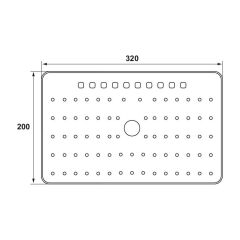Hafele Tepe Duşu Focus 3 Fonksiyonlu Parlak Krom