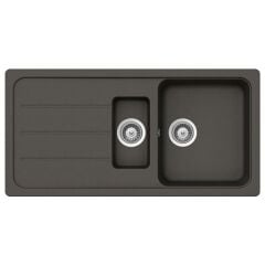 Hafele Granit Eviye Elisa Carbon 1000x500mm Antrasit