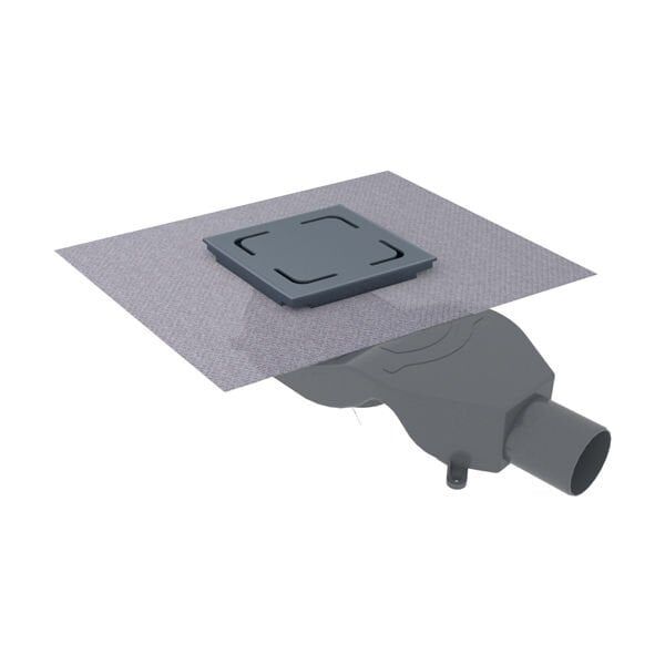 Hafele STORMA Yer Süzgeci Yatay 100X100 Titanyum