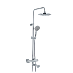 Hafele Kolonlu Duş Sistemi Boda Termo 3 Yönlü 5 Fonksiyonlu Parlak Krom