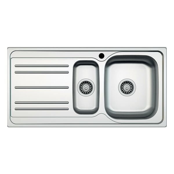 Hafele CAPUA06 Eviye Tezgah Üstü 1000x500mm Dekorlu Sol