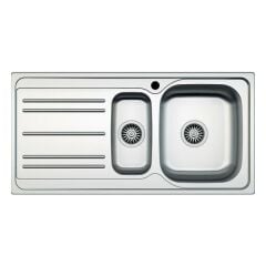 Hafele CAPUA06 Eviye Tezgah Üstü 1000x500mm Dekorlu Sol