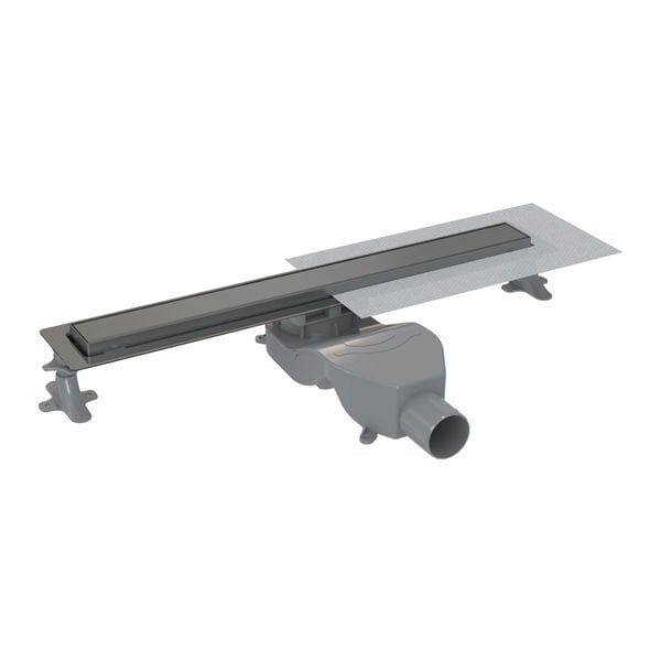 Hafele PROLINE Duş Kanalı Yatay 600mm Titanyum