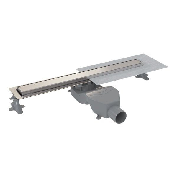 Hafele PROLINE Duş Kanalı Yatay 400mm Paslanmaz Çelik