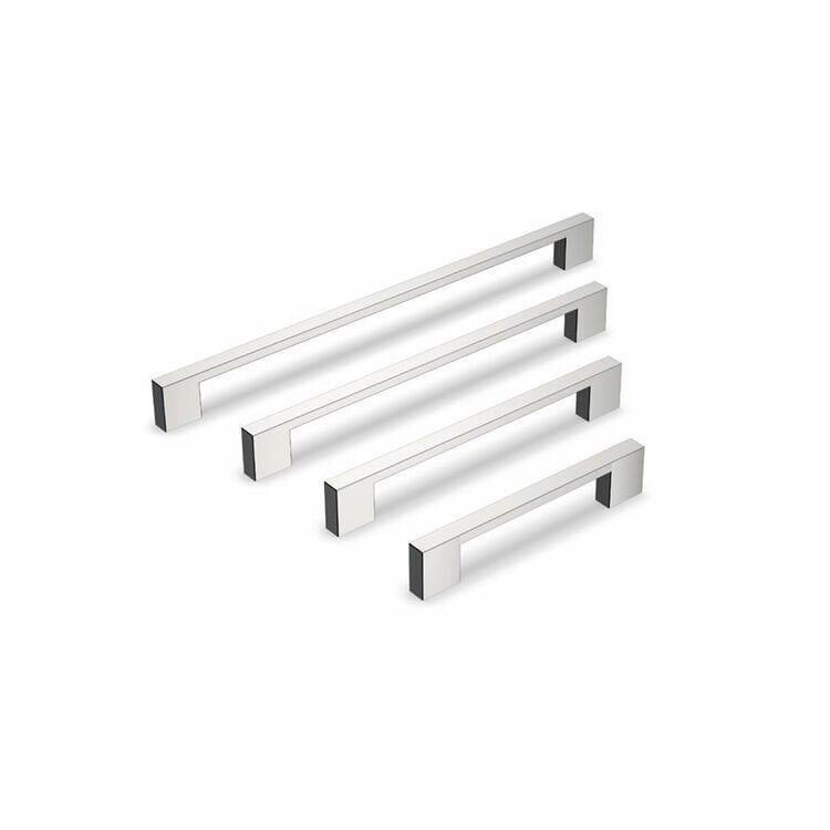 Hafele HANNAH III Kulp parlak krom 224mm