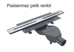 Hafele STREAMLINE Duş Kanalı Yatay 800mm Paslanmaz Çelik