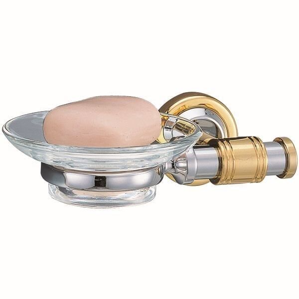 Hafele Sabunluk Tango Duvara Monte Parlak Krom ve Altın Renkli