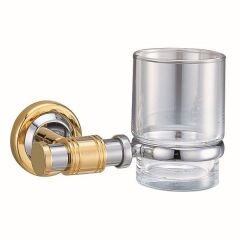 Hafele Diş Fırçalık Tango Yüzeye Monte Altın ve Parlak Krom Renk