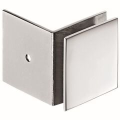 Hafele Cam Tutucu Plakalı Köşeli Krom 51x51mm