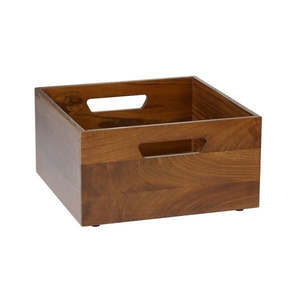 Hafele LEGRO Ahşap Çatal Kaşıklık Koyu Meşe 235x235x63