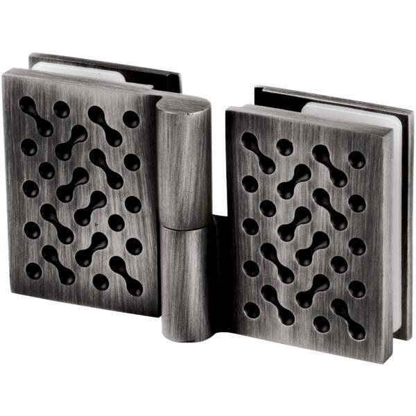 Hafele Cam Menteşesi Cam/Cam Sağ P.Çelik Renkli (1 Çift)