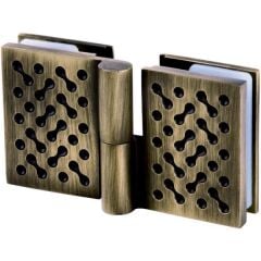 Hafele Cam Menteşesi Cam/Cam Sağ Antik Bronz (1 Çift)