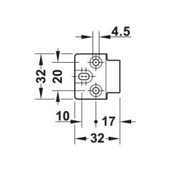 Hafele Meta Yavaşlatıcı Mekanizma Model B