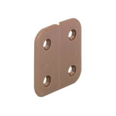 Hafele Milsiz Menteşe Plastik 40x40mm Kahverengi (100 Adet)