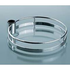 Hafele Cam Tabanlı Raf Ø260mm Parlak Krom Renk