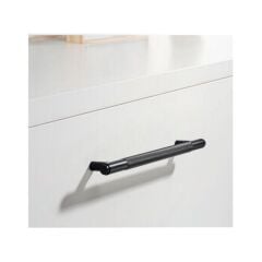 Hafele VERONA II Mat Siyah Renk 224 mm Akslı Kulp