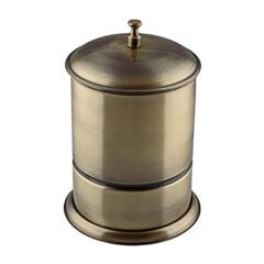 Hafele Çöp Kutusu Kapaklı Venere 5 Litre Antik Bronz Renk