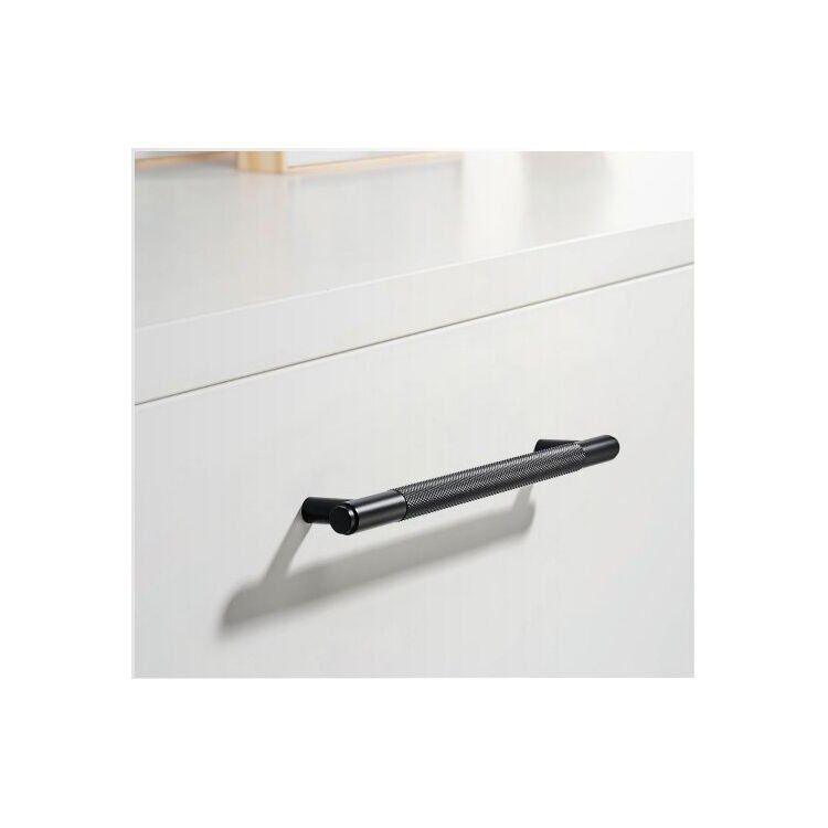 Hafele VERONA II Mat Siyah Renk 160 mm Akslı Kulp