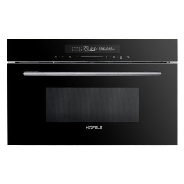Hafele MAXIMA Kompakt Mikrodalga Fırın Ankastre 34L Siyah