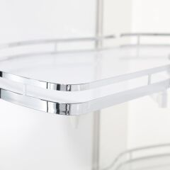 Hafele LeMans II Kiler Set Krom Sol 45/60-75cm