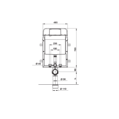 Hafele Matto 01 Gömme Rez.Tuğla Duvar,2 Kademe