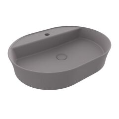 Hafele Banyo Lavabosu Bonita OB 600x450mm Mat Gri Renk