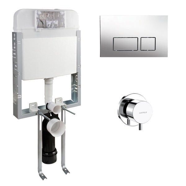 Hafele Gömme Rezervuar Seti Matto 01 Mat Krom