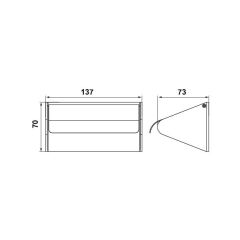 Hafele Tuvalet Kağıtlığı, Paslanmaz Çelik Renk