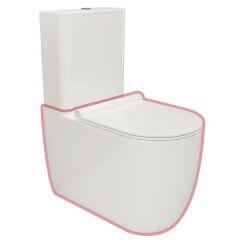 Hafele Yerden Klozet Arena Floor R Parlak Beyaz Renk