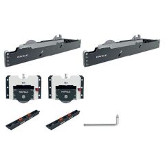 Hafele Anta W80 Doğrusal Kayar Kapak Sistemi Ahşap 1K