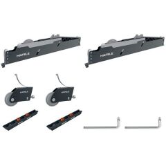 Hafele Anta AL40 Alüminyum Çerçeveli Doğrusal Kayar Kapak Sistemi 1K