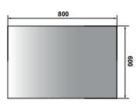 Hafele OASIS PLUS LED Banyo Aynası Buğu Çözücülü