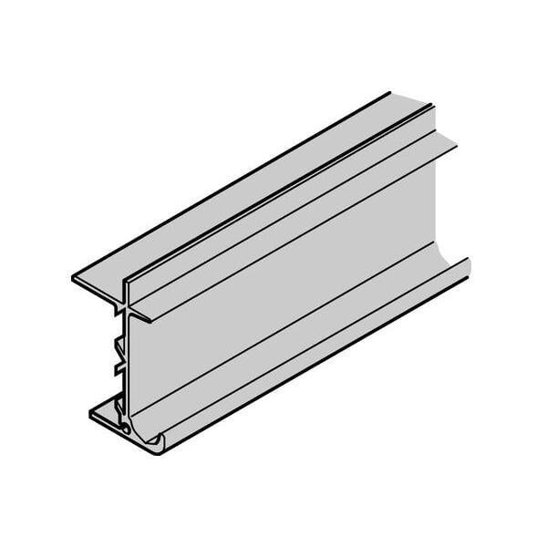 Hafele SLIDO FOLD 40/70 Üst ray 2,5m