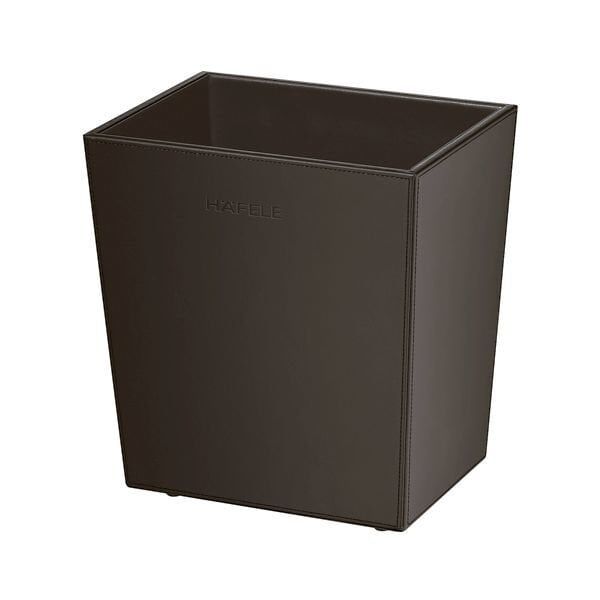 Hafele PELLE Çöp Kutusu Siyah Deri