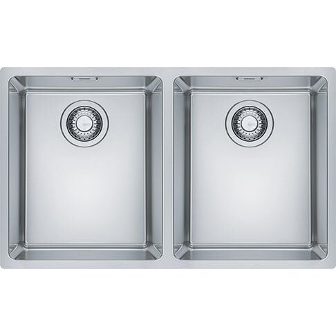 Franke Çelik Eviye Maris MRX 120-34-34 Çift Gözlü Tezgah Altı Inox