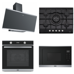 Franke Dörtlü Ankastre Set Smart Black